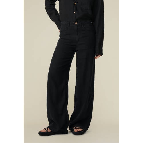 Lois wide leg jeans zwart afbeelding
