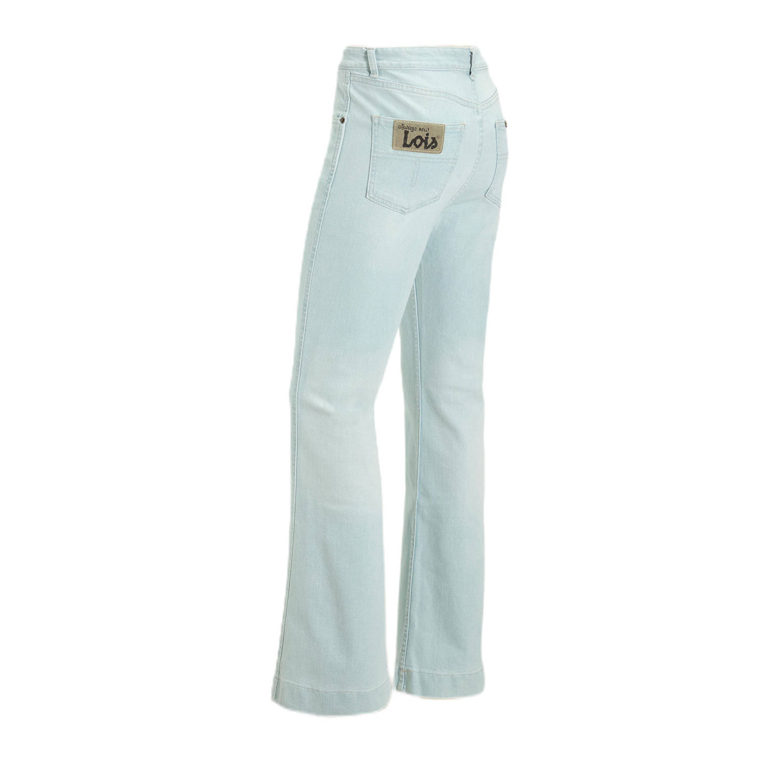 Lois flared jeans light blue denim