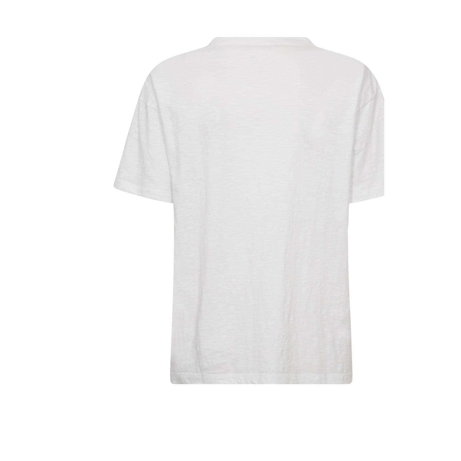 Mos Mosh T-shirt wit rood