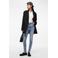 PIECES high waist skinny jeans light blue denim