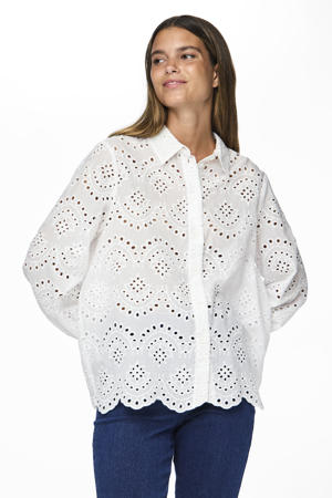 blouse wit broderie