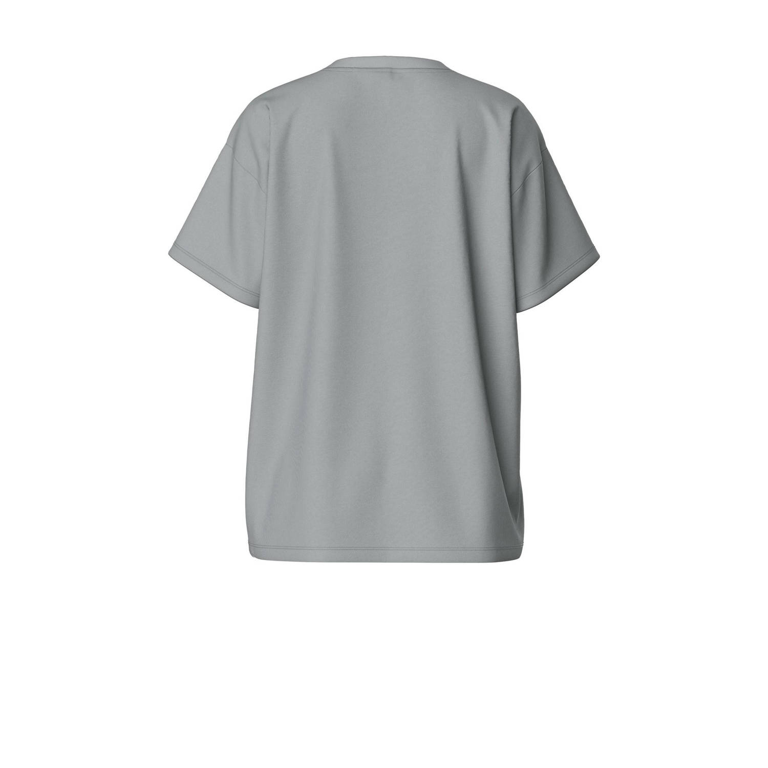 PIECES T-shirt grijs
