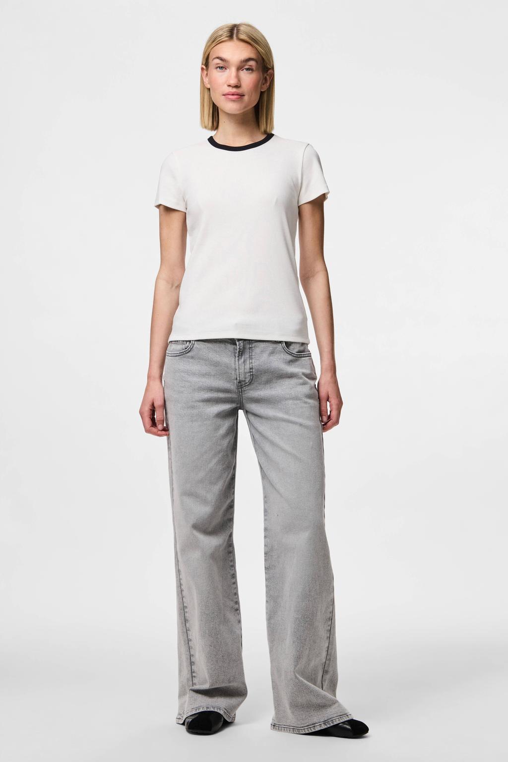 PIECES T-shirt wit