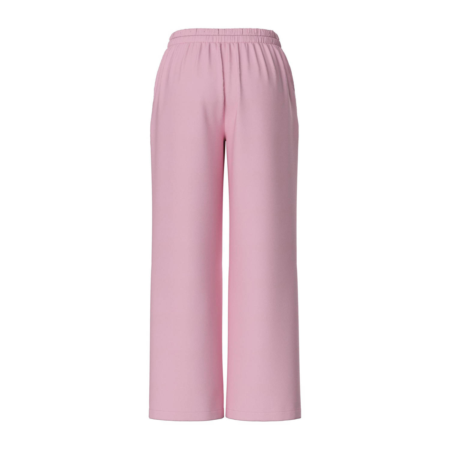 PIECES straight high waist pantalon