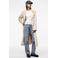 PIECES high waist light blue denim