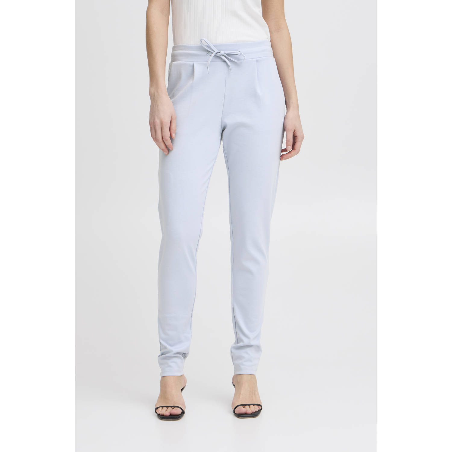 ICHI regular waist casual broek