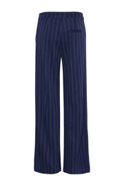thumbnail: ICHI straight high waist pantalon donkerblauw