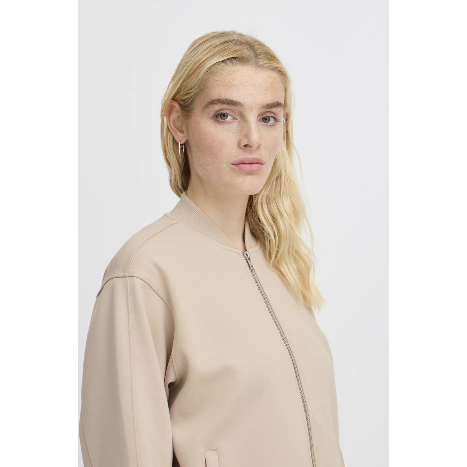 ICHI vest ecru