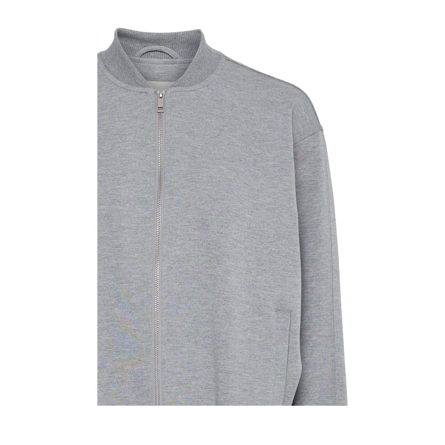 ICHI vest lichtgrijs
