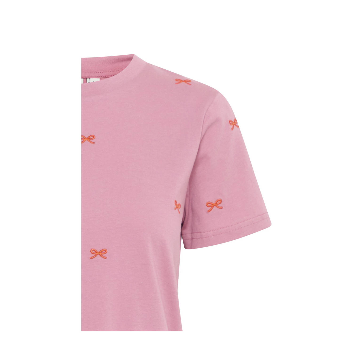 ICHI T-shirt roze