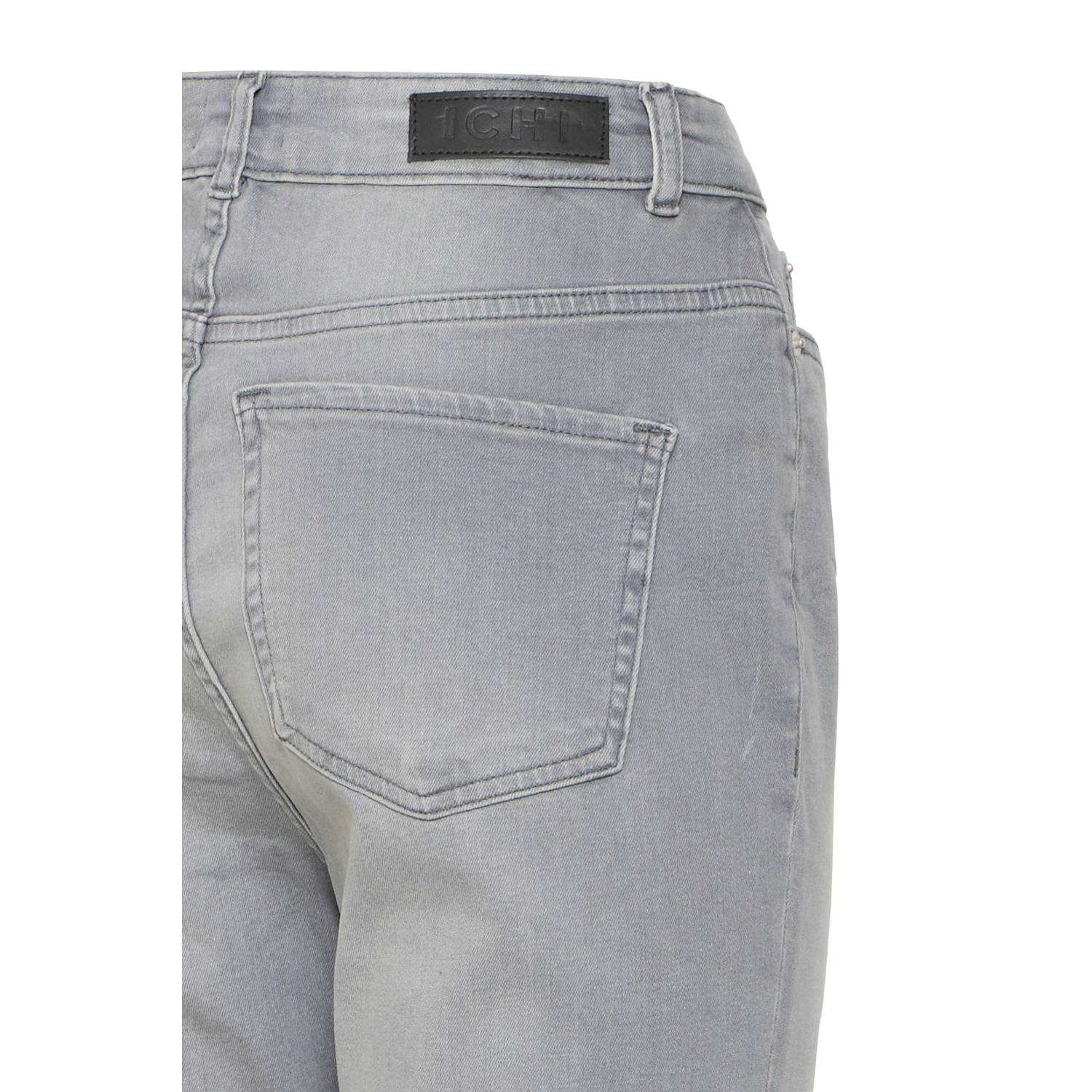 ICHI high waist flared jeans grey denim