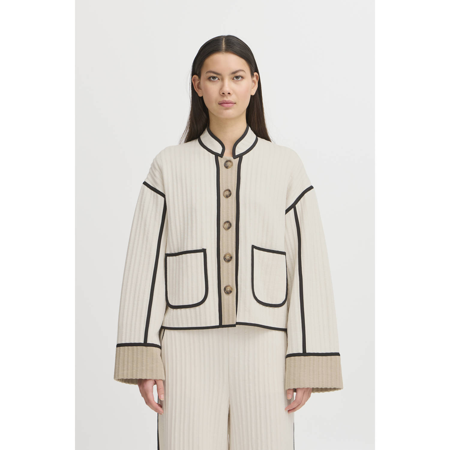 ICHI blazer beige