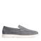 Manfield suède loafers grijs