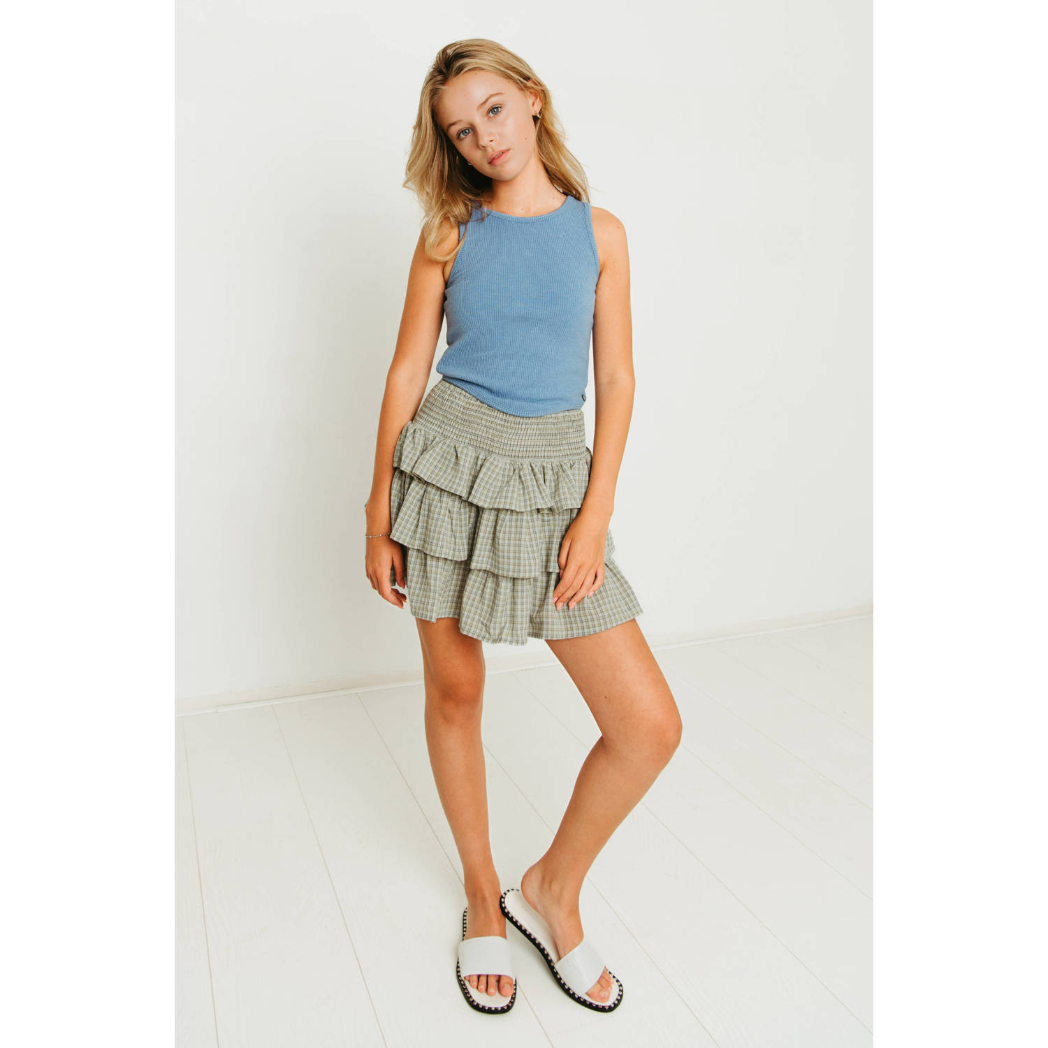 Frankie&Liberty cropped top blauw