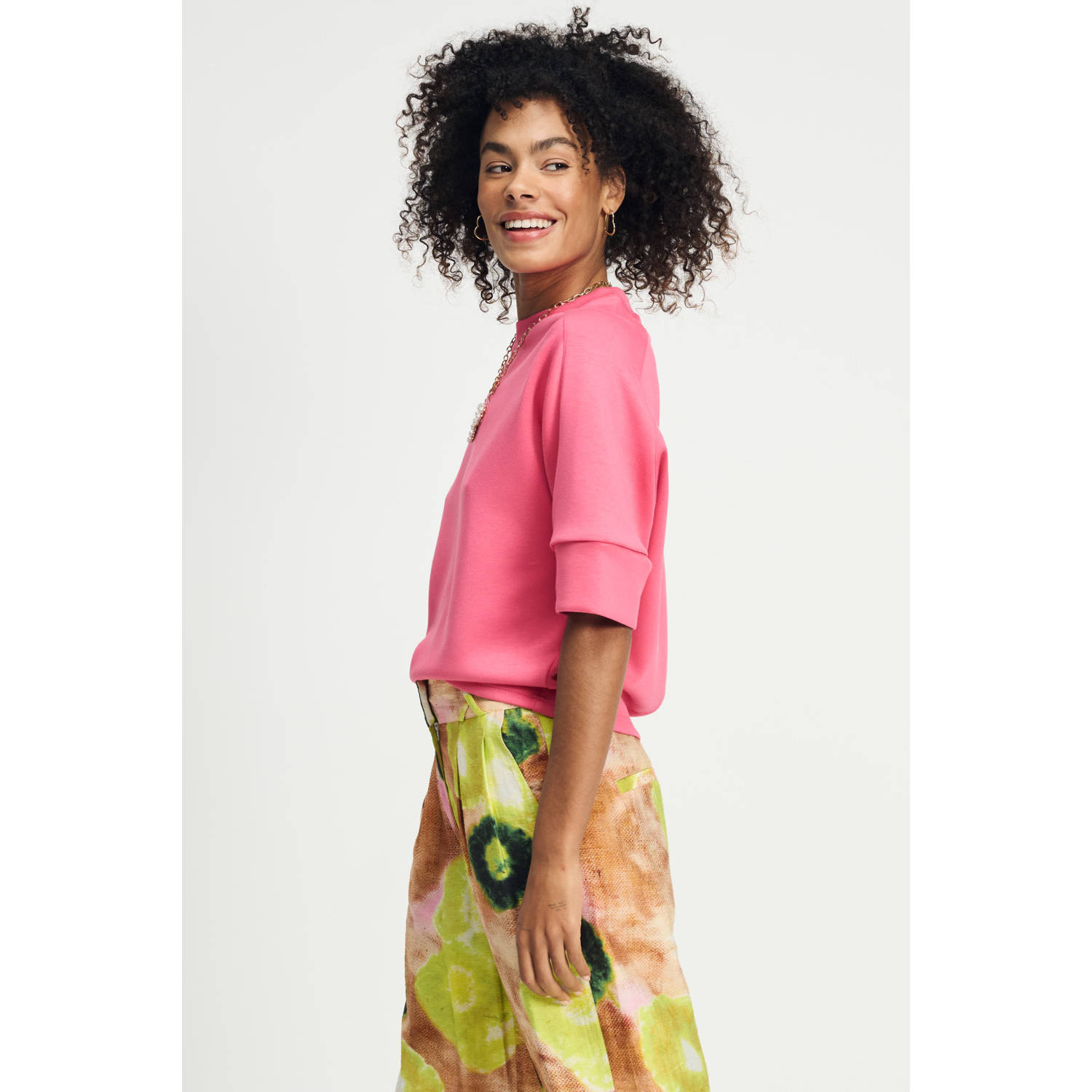 POM Amsterdam top roze