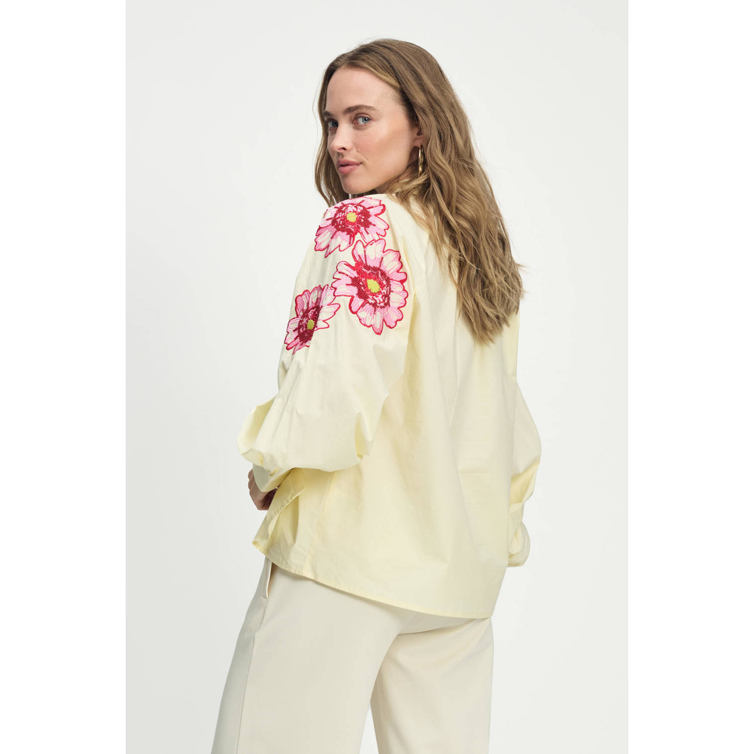 POM Amsterdam blouse lichtgeel