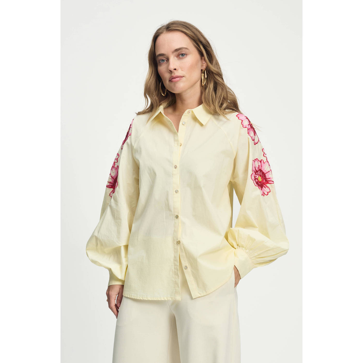 POM Amsterdam blouse lichtgeel
