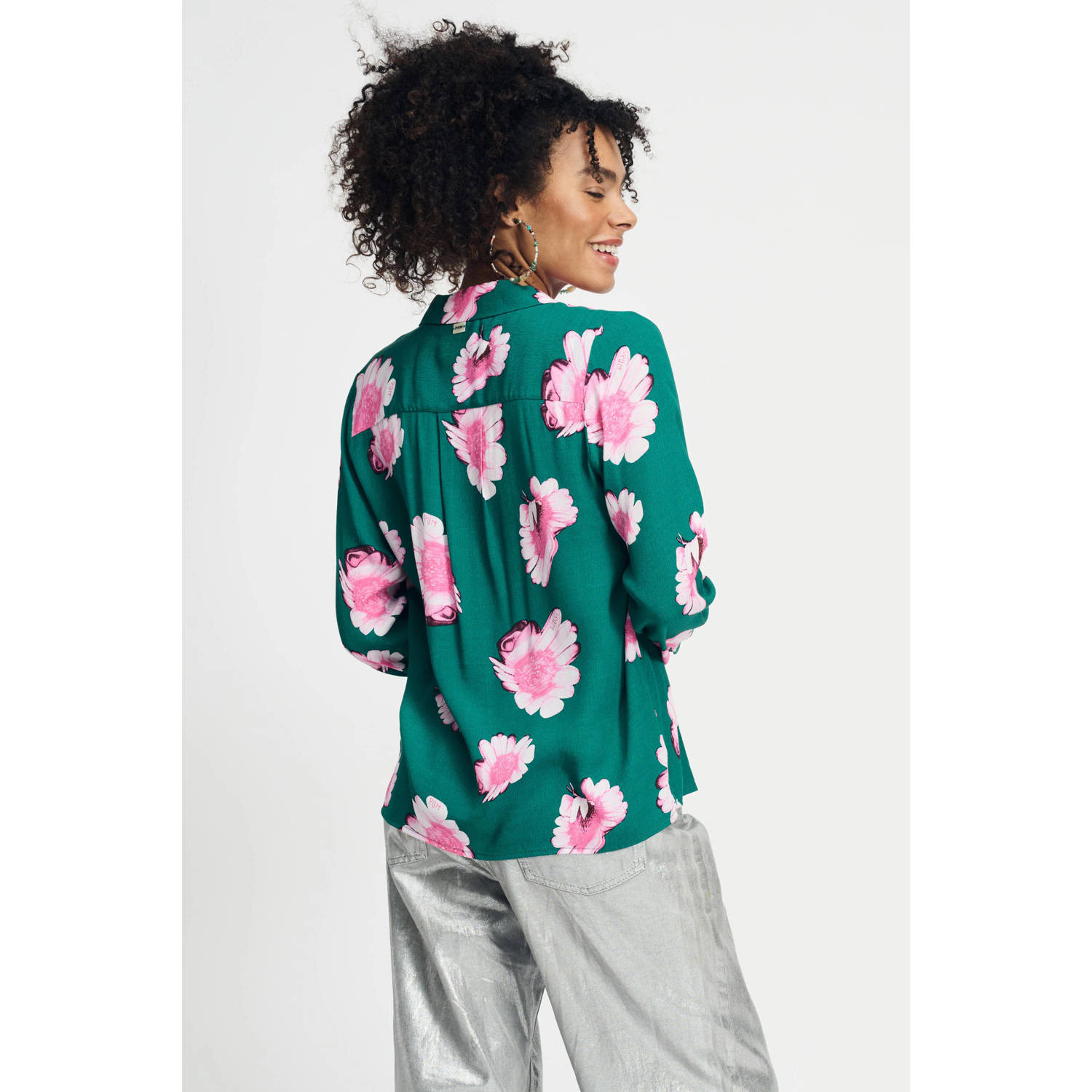 POM Amsterdam blouse groen
