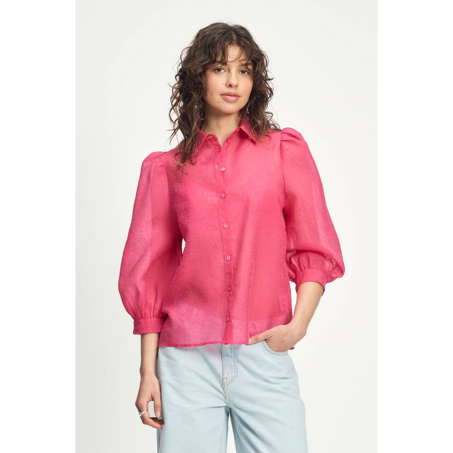 POM Amsterdam blouse roze