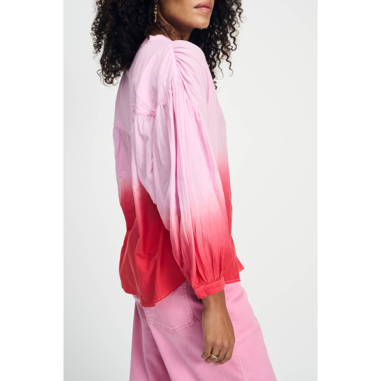 POM Amsterdam blouse roze