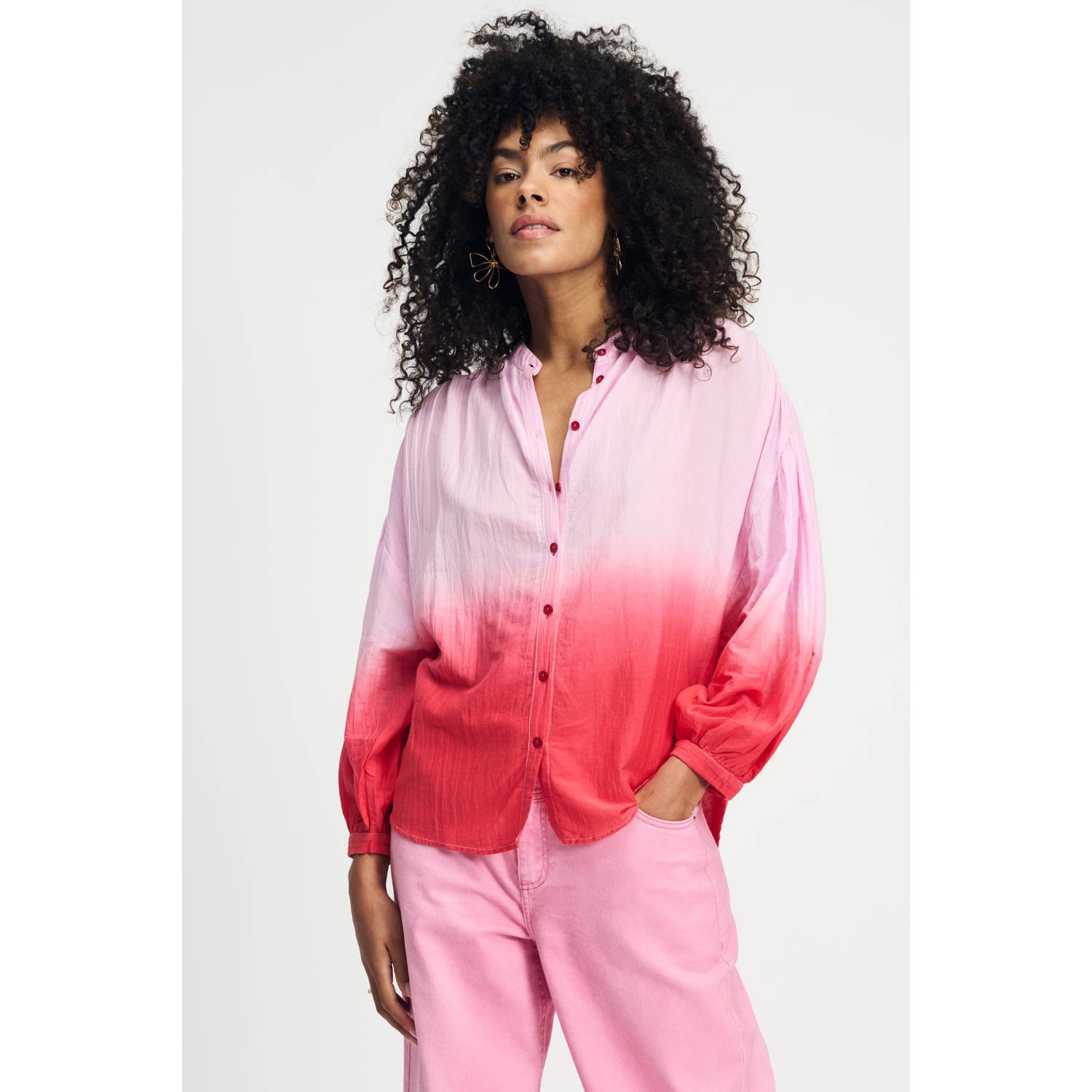 POM Amsterdam blouse roze