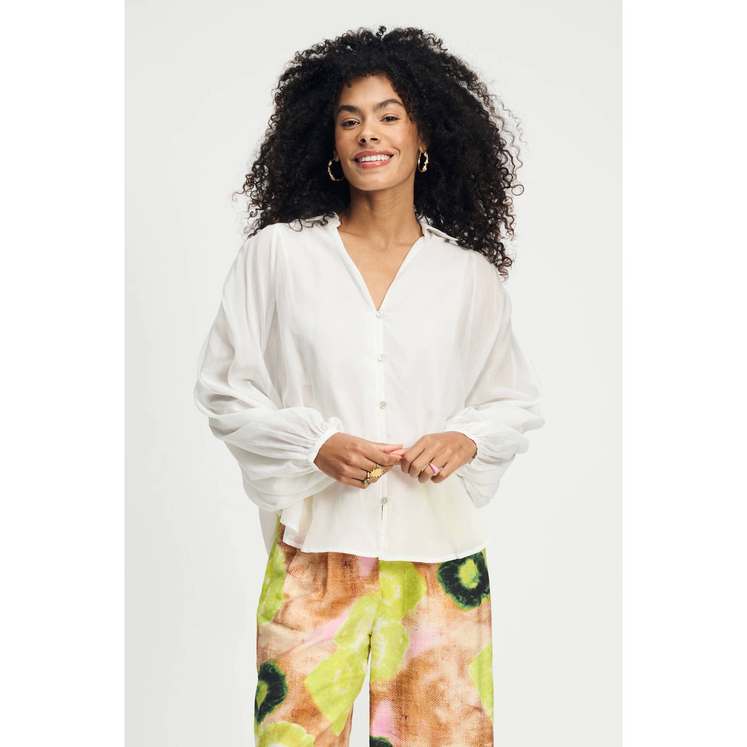 POM Amsterdam blouse wit