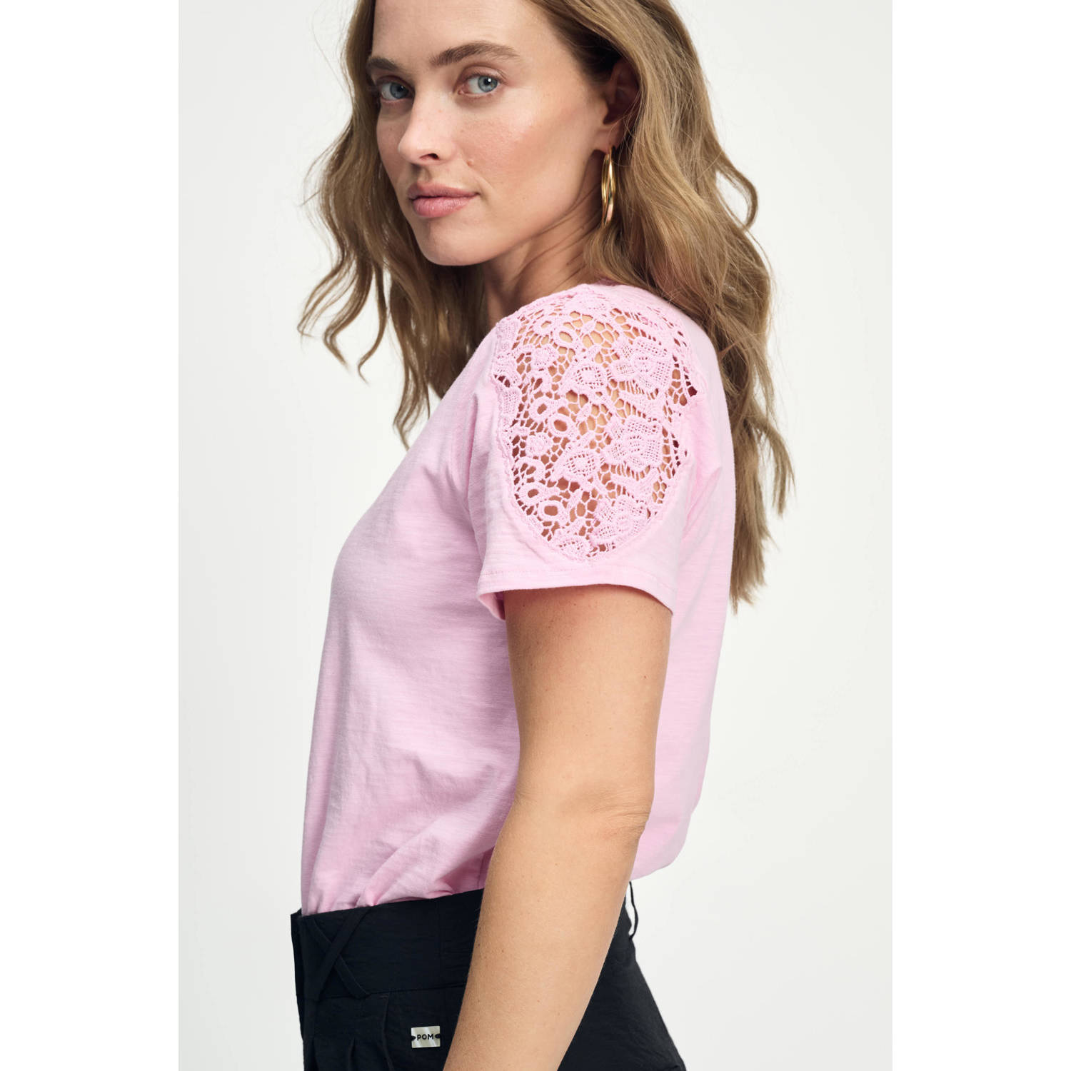 POM Amsterdam T-shirt roze