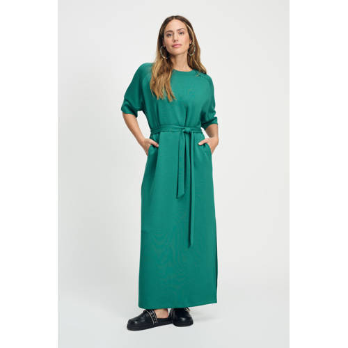 POM Amsterdam maxi jurk groen afbeelding