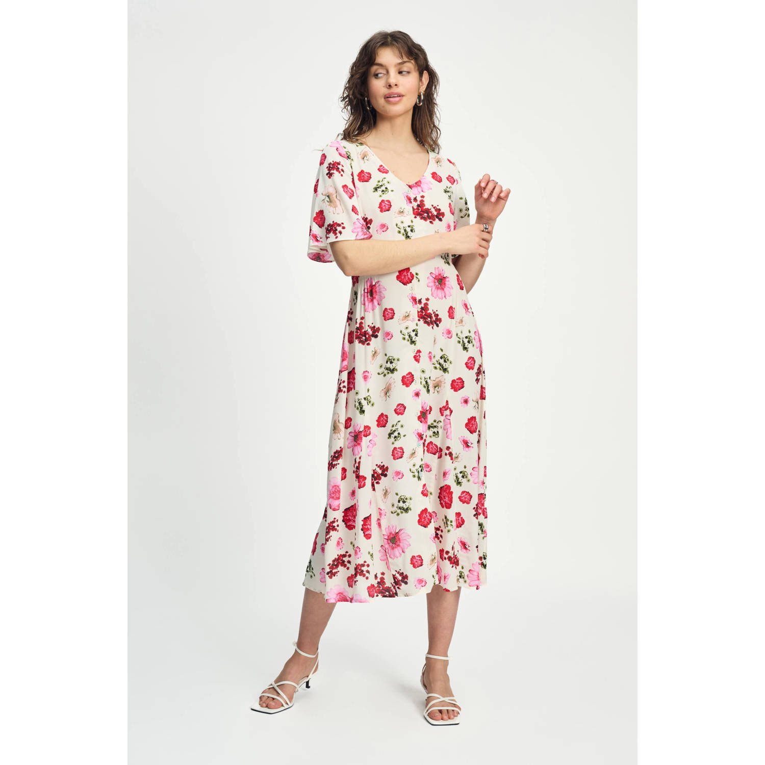 POM Amsterdam blousejurk ecru