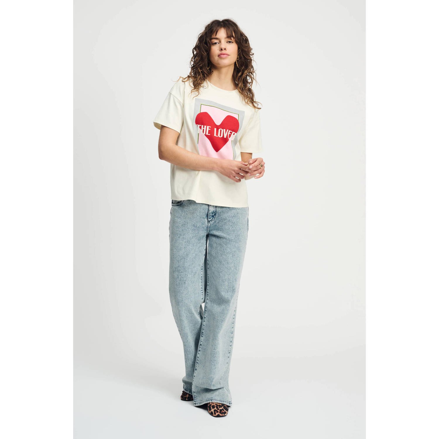 POM Amsterdam T-shirt wit