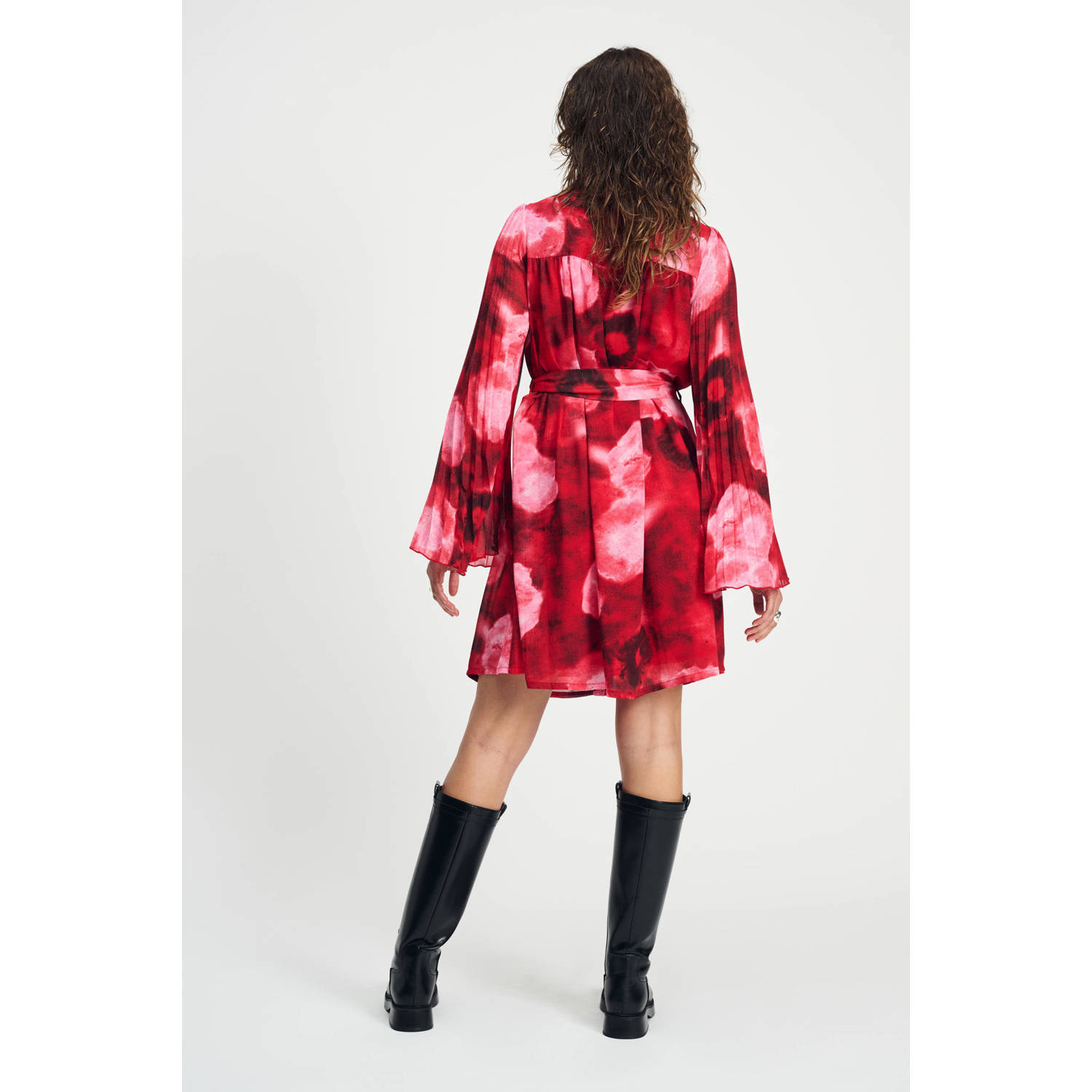 POM Amsterdam zomerjurk rood