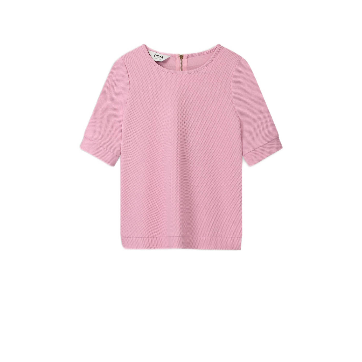 POM AMSTERDAM Dames Tops & T-shirts Senna Rose Lichtroze
