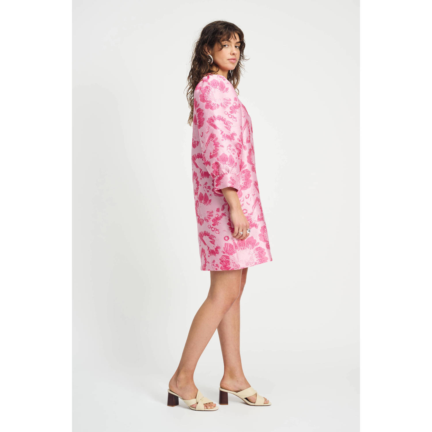 POM Amsterdam cocktailjurk roze