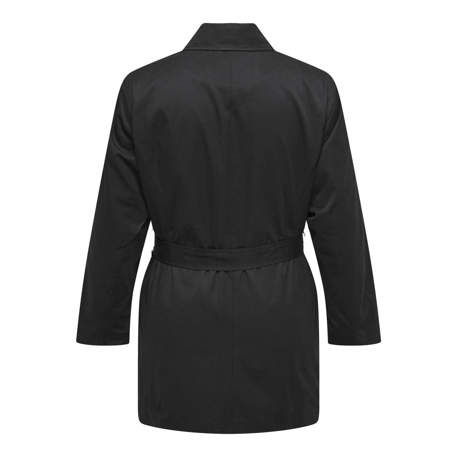 ONLY CARMAKOMA trenchcoat zwart