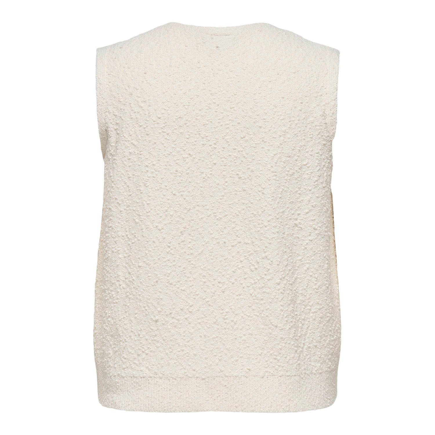 ONLY CARMAKOMA gilet ecru