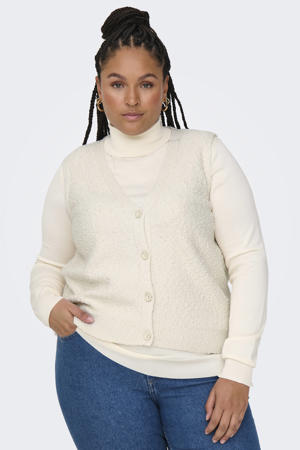 gilet ecru