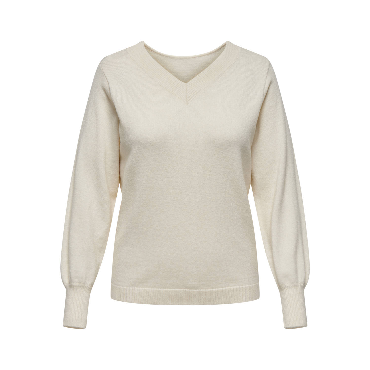 ONLY CARMAKOMA pullover trui ecru