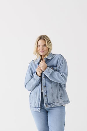 spijkerjas light blue denim