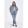 ONLY CARMAKOMA spijkerjas light blue denim