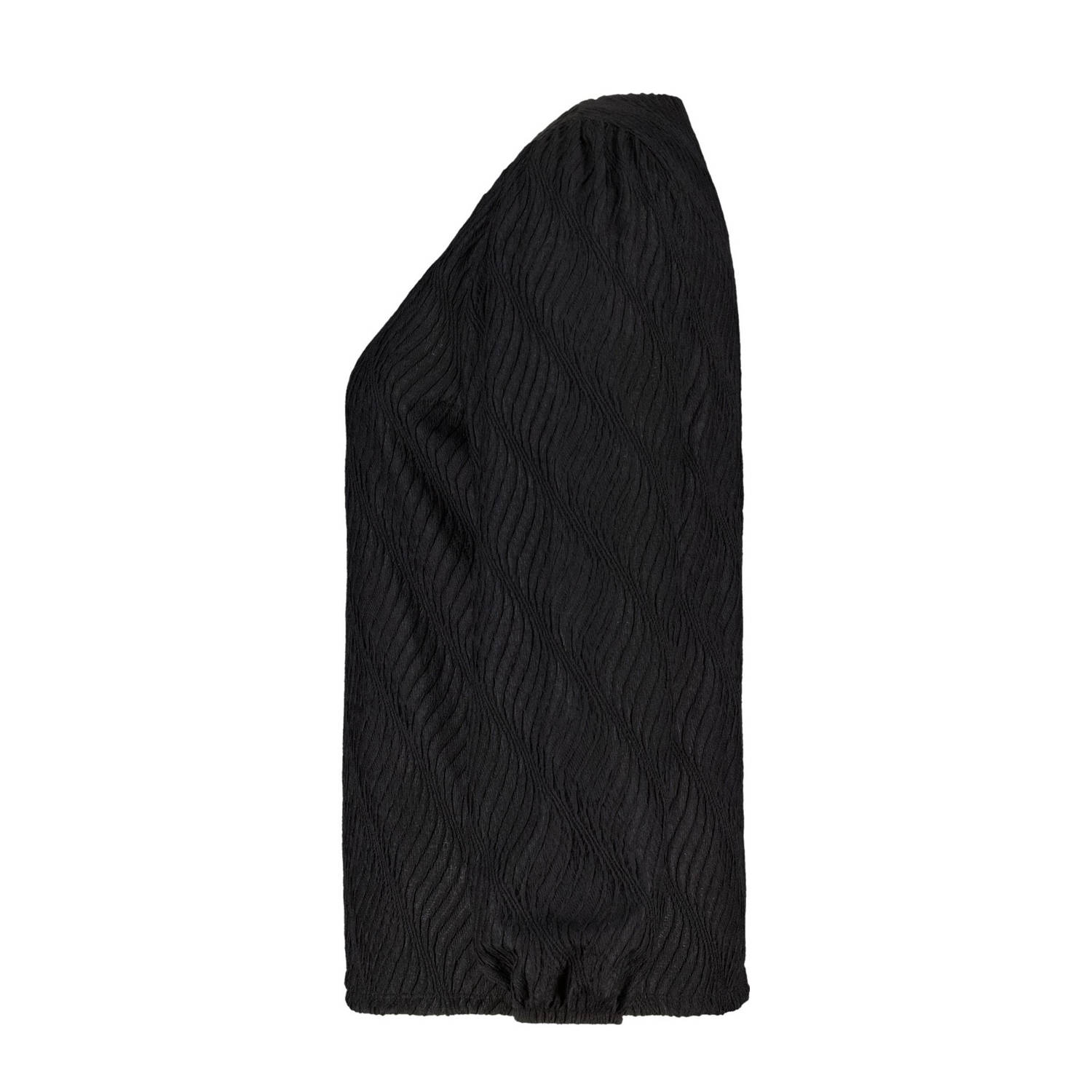 MS Mode blousetop zwart