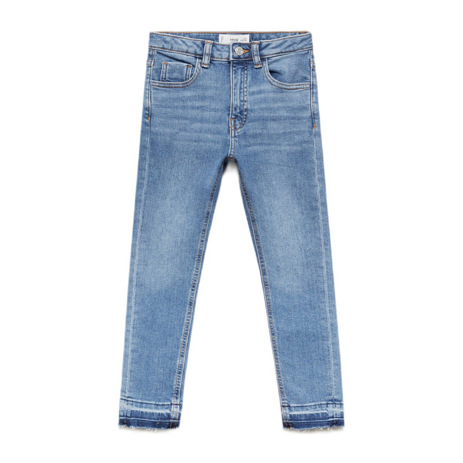 Mango Kids skinny jeans medium blue denim