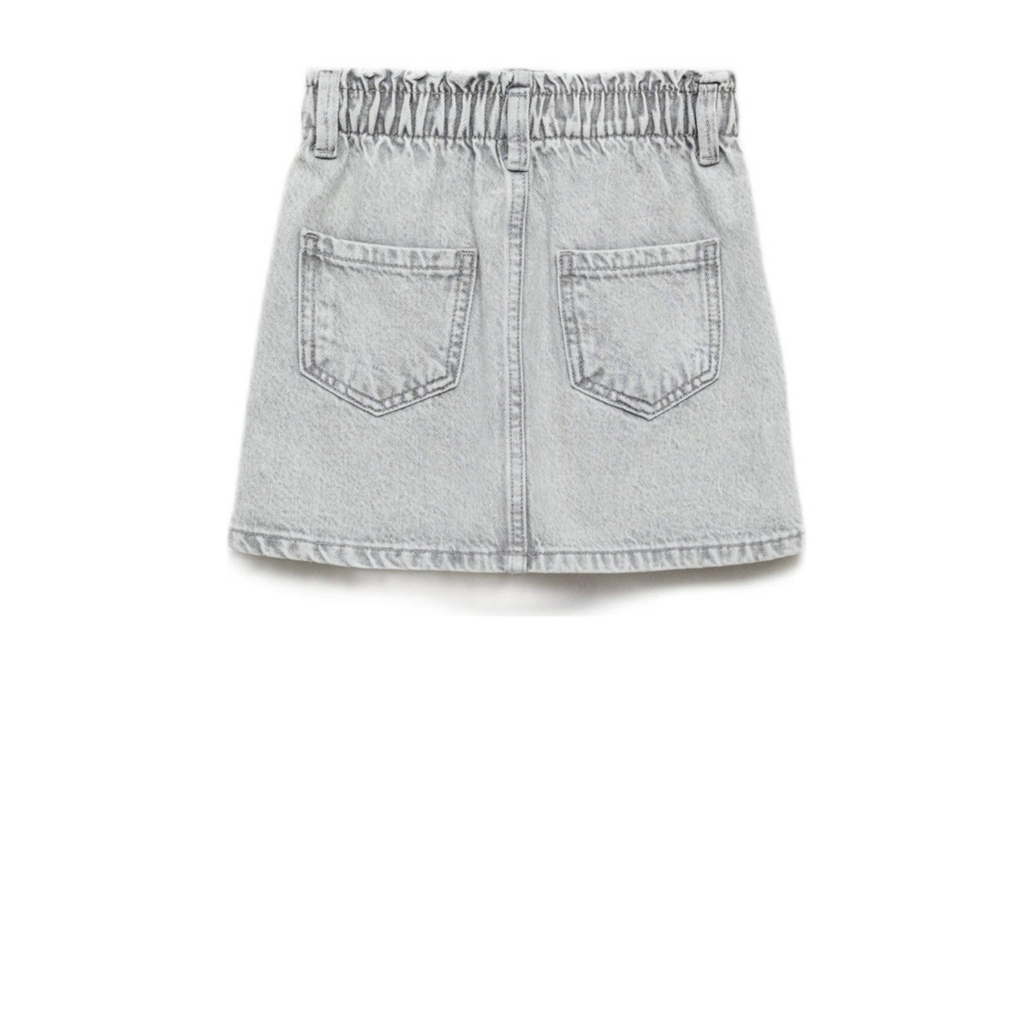 Mango Kids spijkerrok grijs