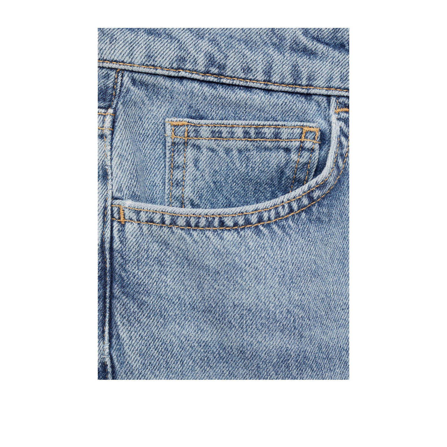 Mango regular waist light blue denim
