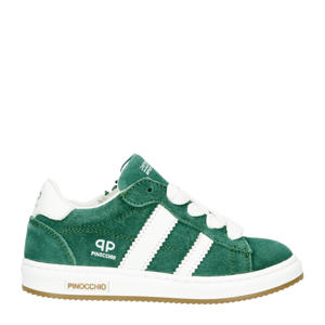   suède sneakers groen