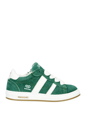   suède sneakers groen