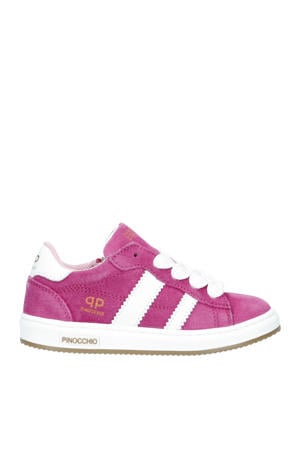 suède sneakers fuchsia