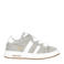 Pinocchio suède sneakers lichtgrijs