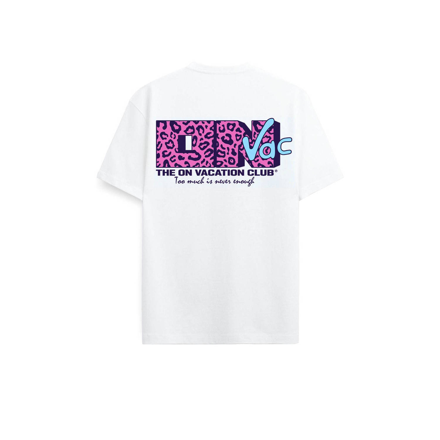 On Vacation Club T-shirt wit