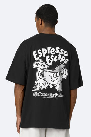 T-shirt zwart