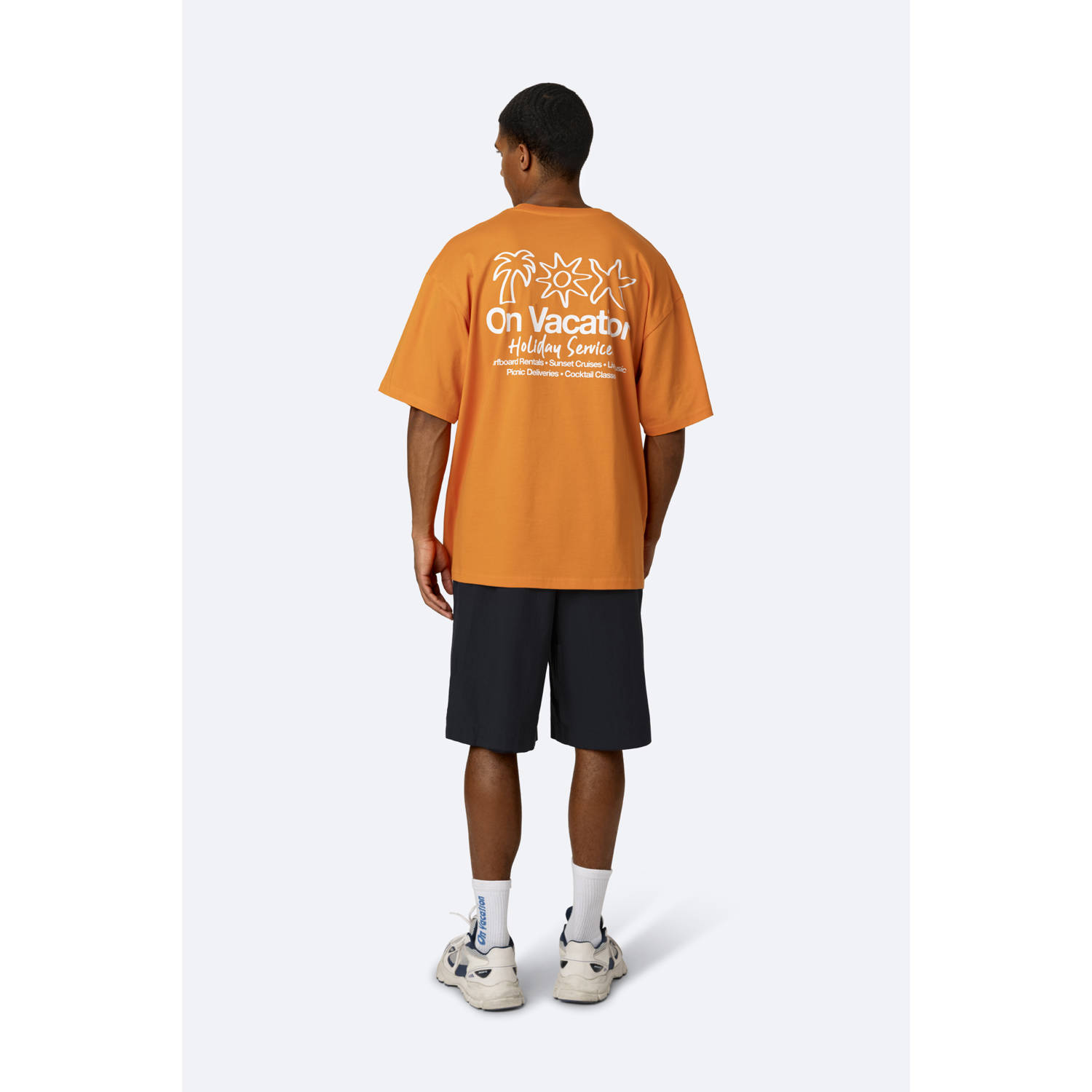 On Vacation Club T-shirt oranje